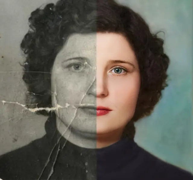 Оцветнение, реставрация, отрисовка